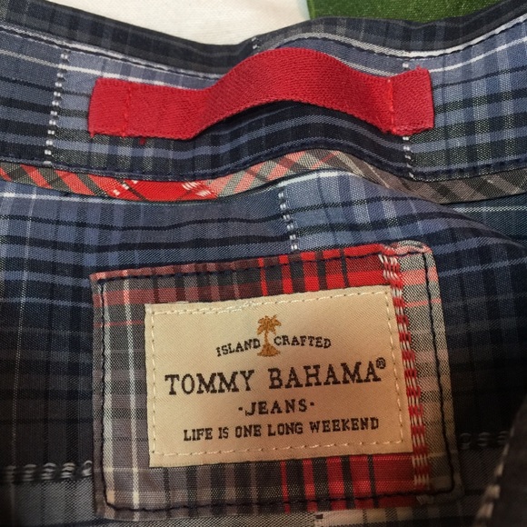 TOMMY BAHAMA | plaid button up shirt - Picture 7 of 10